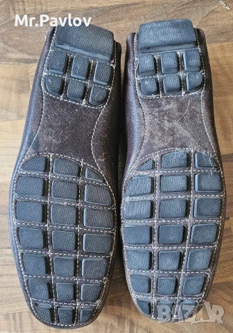 Италиански мокасини естествена кожа Stone Haven.номер 40-41, снимка 3 - Мокасини - 50684422