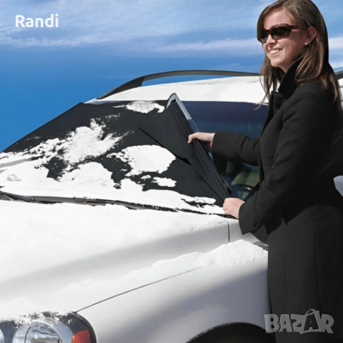 Защитено покритие за предно стъкло Универслно Водоустойчиво, снимка 6 - Аксесоари и консумативи - 53472722