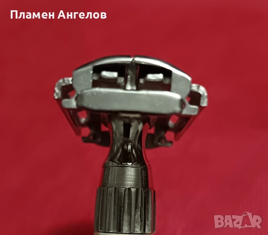 Винтидж самобръсначка Gillette Slim Twist , снимка 4 - Антикварни и старинни предмети - 52932761