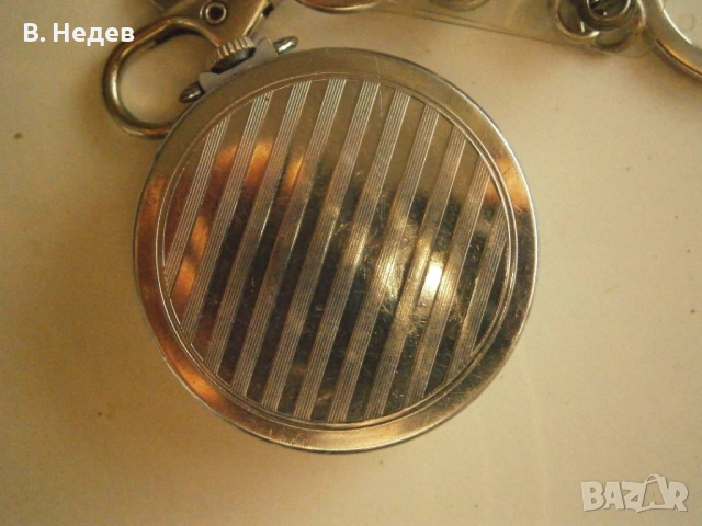 МОЛНИЯ, сделано в СССР, кал. 3602, 18 камней! Като нов!, снимка 5 - Джобни - 52838765