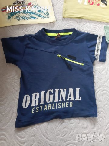 Тениски за момче 1-3г , снимка 7 - Детски тениски и потници - 41287988