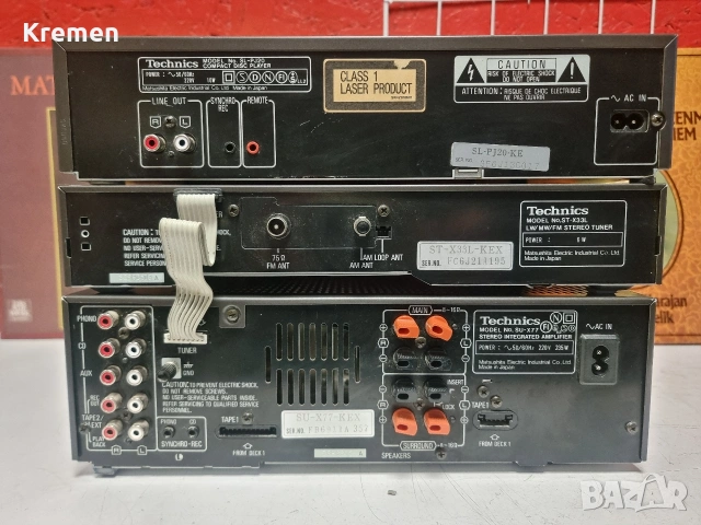 уредба TECHNICS SU-X77, снимка 9 - Ресийвъри, усилватели, смесителни пултове - 53403629