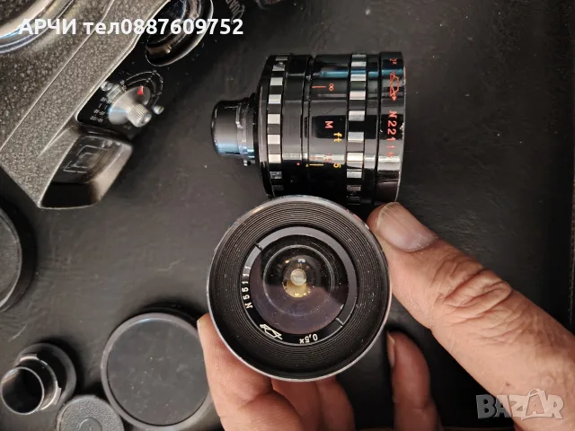 антикварна камера 8mm Movie Camera Quarz 2M Кинокамера QUARZ-2M, снимка 5 - Антикварни и старинни предмети - 56193280