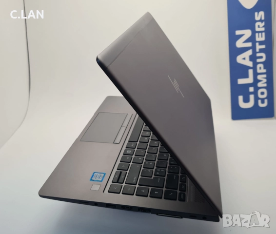HP ZBook 14u G5 i7 8659U/16GB/512SSD/Radeon Pro WX3100/FHD/Подсветка, снимка 11 - Лаптопи за работа - 52685744