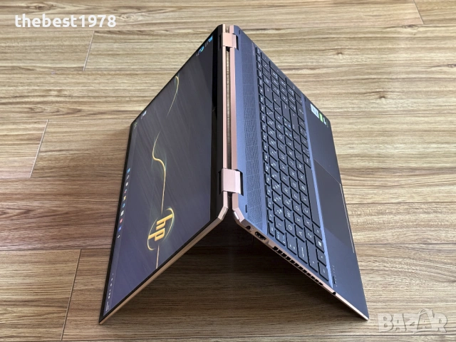 15.6 4k Touch HP Spectre x360`i7-10750H/GTX 1650Ti/16GB RAM/512GB SSD/Бат 7ч/Bang&Olufsen, снимка 5 - Лаптопи за игри - 53787337