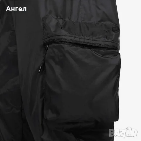 МЪЖКО ДОЛНИЩЕ NIKE TCH WVN LND PANT BLACK/BLACK, снимка 3 - Спортни дрехи, екипи - 55904523