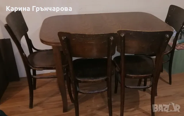 Класическа трапезна маса, снимка 4 - Маси - 55975617