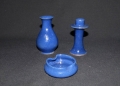 НОВ!!! Комплект ваза, свещник и пепелник, снимка 2
