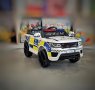 НОВО!Акумулаторен джип RANGE ROVER POLICE с 12V батерия,USB,сигнални светлини, снимка 3