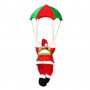 Летящ Дядо Коледа с парашут, снимка 3