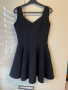 Черна рокля размер М, снимка 1 - Рокли - 44793661