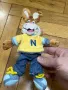 Плюшена играчка заек - Рекламна Нескуик, снимка 2