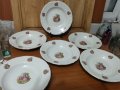 Стар български порцелан чинии , снимка 1 - Антикварни и старинни предмети - 39896764