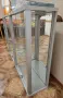 3 Стенни стъклени витрини с LED осветление и заключване (80Х60Х25), снимка 5