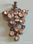 SWAROVSKI сребриста висулка с декоративни кристали 52209, снимка 5
