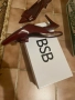 Лачени обувки BSB с панделка в цвят бордо, снимка 2