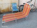 шезлонг на колела + сенник, сгъваем стол за плаж на колела , снимка 13