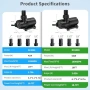 Нова Помпа за водни ефекти 1600 GPH DC 24V енергоефективна + конвертор, снимка 7
