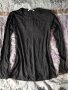 Изчистена черна блуза нова , снимка 1 - Блузи с дълъг ръкав и пуловери - 40777112