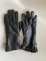 Черни Ръкавици от естествена, агнешка кожа, снимка 3