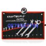 12бр. Чупещи звездогаечни тресчотъчни ключове Kraftwelle 8-22-mm