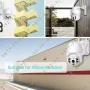 YCC365 Plus Куполна PTZ IP CAMERA 8MP WiFi Външна ВОДОУСТОЙЧИВА камера Wi-Fi, снимка 12