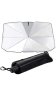 Сенник за предно стъкло, чадър, черен, снимка 4