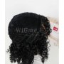 Kъдрава черна перука в афро стил Киана, снимка 11