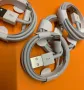 Оригинален USB кабел за зарядно устройство за iPad Кабел за телефонна дата за iPhone 11 12 13 14 Pro, снимка 4