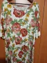 НОВА 4xl раз.58 КРАСИВА ЛЯТНА РОКЛЯ С ЦВЕТЯ, снимка 1