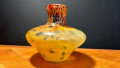 Стъклена ваза мурано 1960, снимка 5