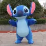 Голям Надуваем Костюм Стич Stitch за изненади детски рожден ден парти 2м 2,6м, снимка 1
