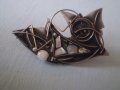 арт сребърна брошка, снимка 10