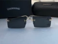 CHROME HEARTS мъжки слънчеви очила правоъгълни, снимка 11