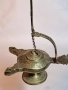 стара бронзова маслена лампа 28/4, снимка 5