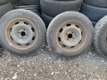 Джанти15 цола  със зимни гуми пежо 2008 , снимка 4