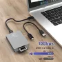Нов Адаптер за Четец на карти CFexpress тип B, USB 3.2 Хъб Докинг станция, снимка 4
