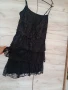 продавам дамска черна рокля на волани , снимка 4