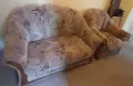 Двуместен диван и фотьойл, снимка 1