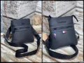 Мъжка черна чанта Tommy Hilfiger🔝Lacoste Код D963, снимка 1