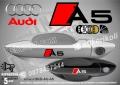 AUDI A2 стикери дръжки SKD-AU-A2, снимка 5