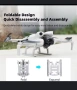 Сгъваема стойка за кацане за дрон - DJI mini 3 / dji mini 4 pro, снимка 3