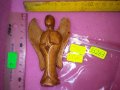 АРХАНГЕЛ АНГЕЛ СТАРА ДЪРВЕНА ФИГУРКА АРТ ДЪРВОРЕЗБА МАЙСТОРСКА ИЗРАБОТКА СТАТУЕТКА 35263, снимка 8
