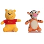 4бр плюшени играчки Мечо Пух Pooh, Прасчо, Прасенцето Йори и Тигър 25см, снимка 1