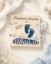 Персонализиран дървен бебешки албум за снимки за момче, снимка 1