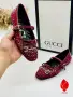 Gucci Дамски Ежедневни Обувки Тип Балерина Гучи - Различни Цветове Код SEM-493, снимка 5