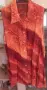 Комплект от 2 дамски блузи (бяла ефирна блуза и червена риза) – Перфектно състояние, снимка 5