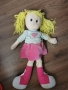 Страхотна голяма мека парцалена кукла, снимка 1 - Кукли - 36092685
