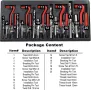 Комплект за възстановяване на резби M5/M6/M8/M10/M12 - 131 части., снимка 8