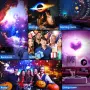 Galaxy проектор за спалня, професионална версия, HD 12 в 1 филмови диска, звезден проектор, снимка 7